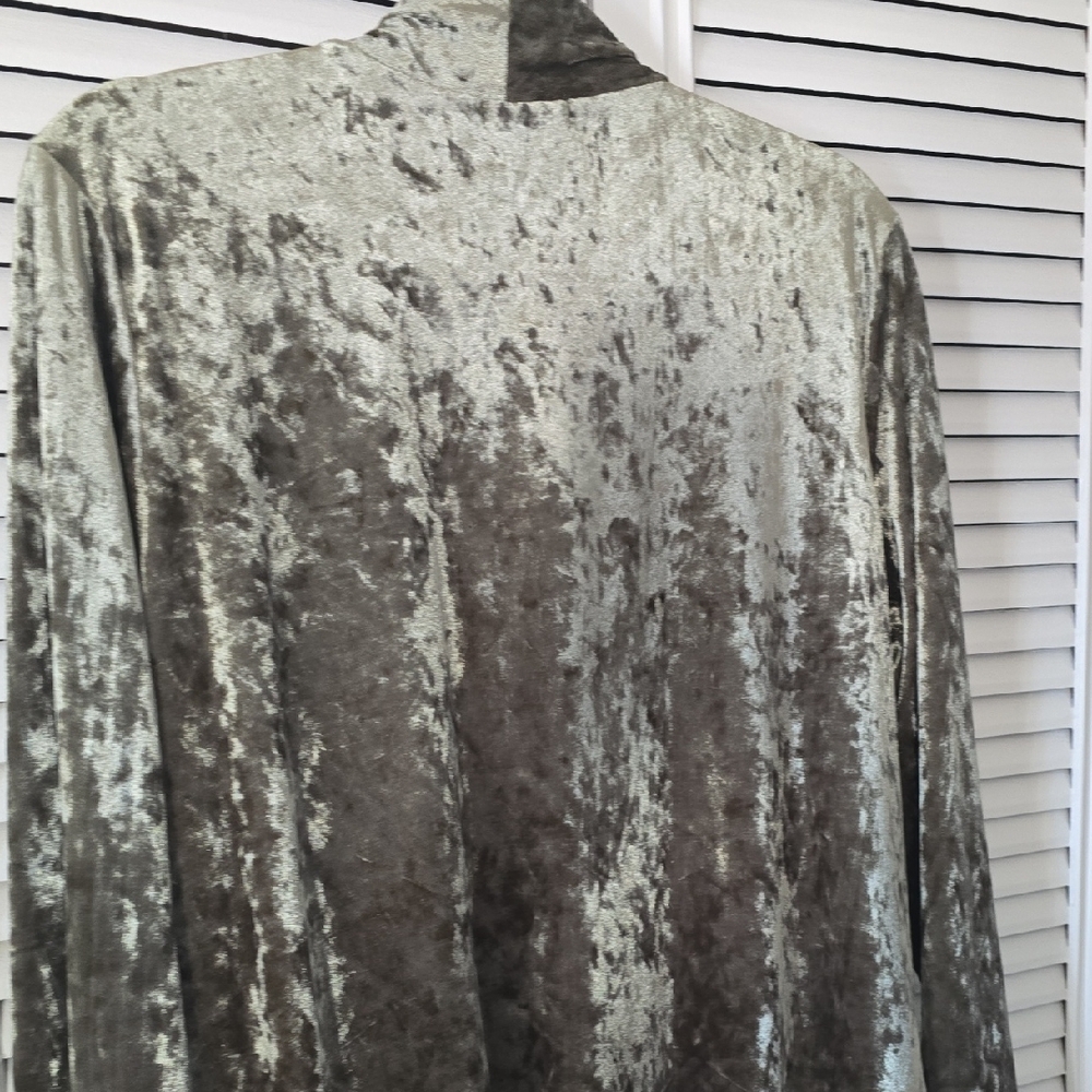 Sweet Pea Crushed Velvet Jacket - Picture 8 of 8
